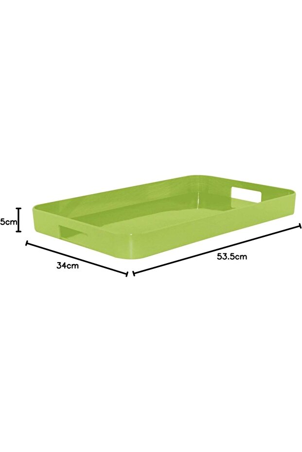 Designs Serving Tray Rectangular - Green-707226589929
