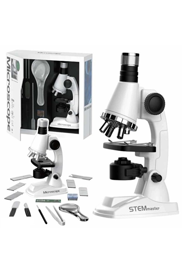 Toy Microscope Jcf-238 Educational Kit, Children's Science Experiment Microscope