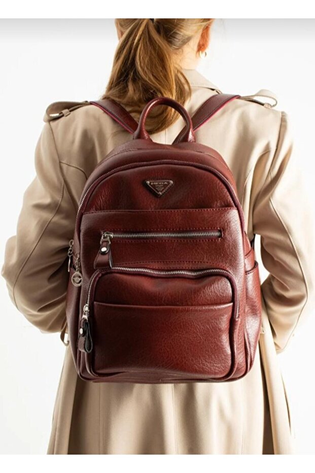 Mega Multi-Compartment Women's Backpack Suitable for Daily Use - 1