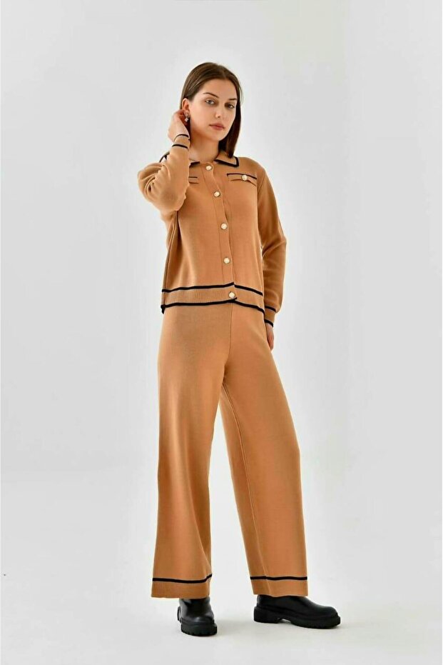 طقم تريكو مكون من قطعتين - 2