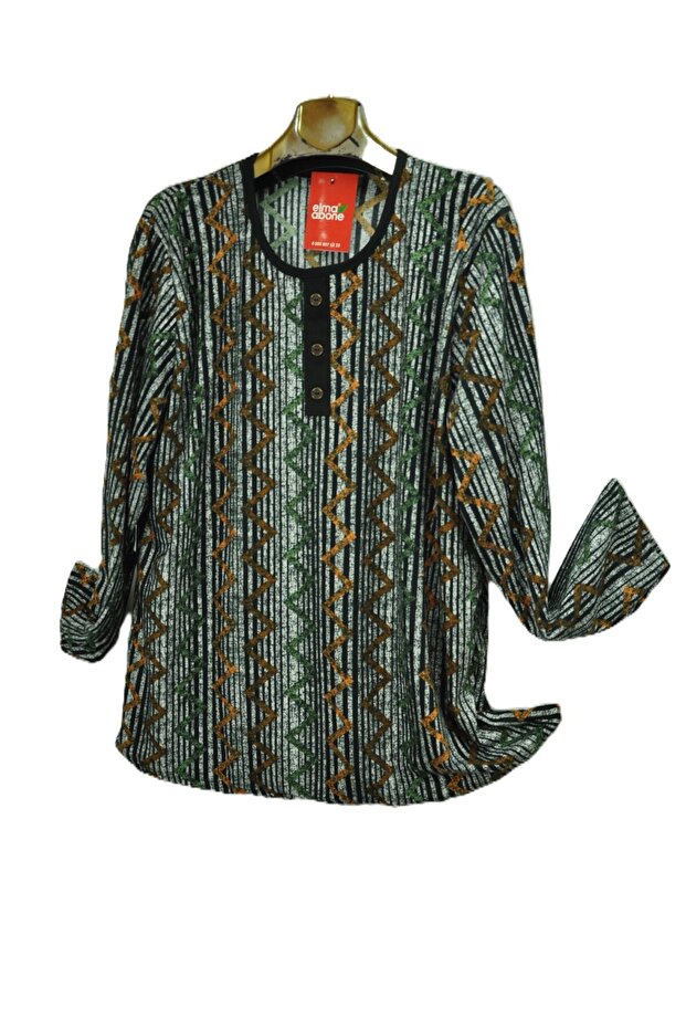 بلوزة ناعمة مقاس كبير - 2