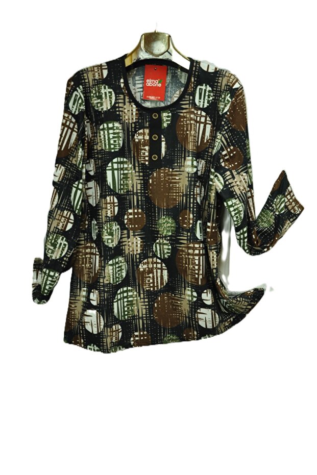 بلوزة ناعمة مقاس كبير - 1