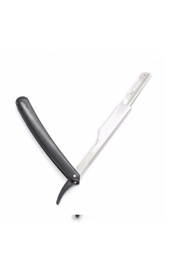 Stahlwaren Solingen Black Plastic Handle Sliding Razor