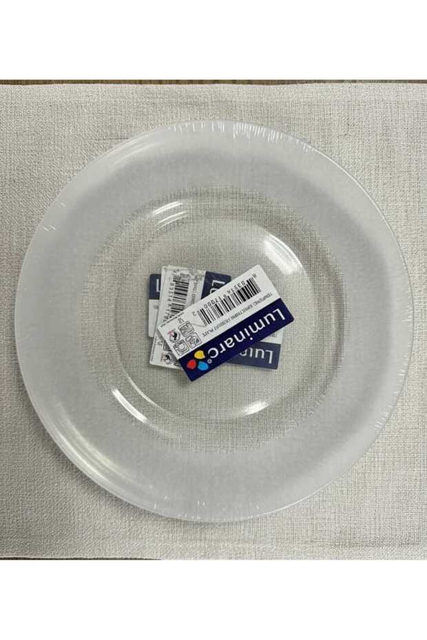 Pasta Tabağı Cam Tabak 6 lı Set - 4