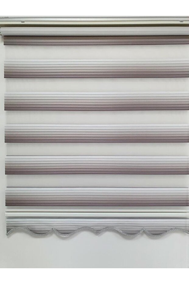 Gri Geçişli Zebra Stor - 1