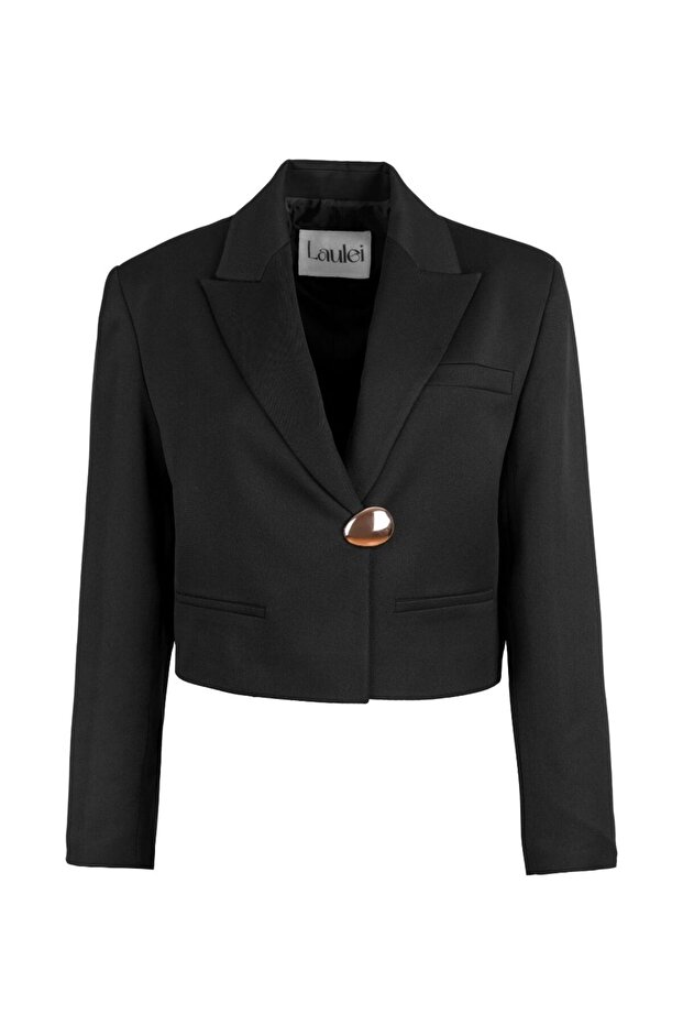 Buckle Jacket Black - 4