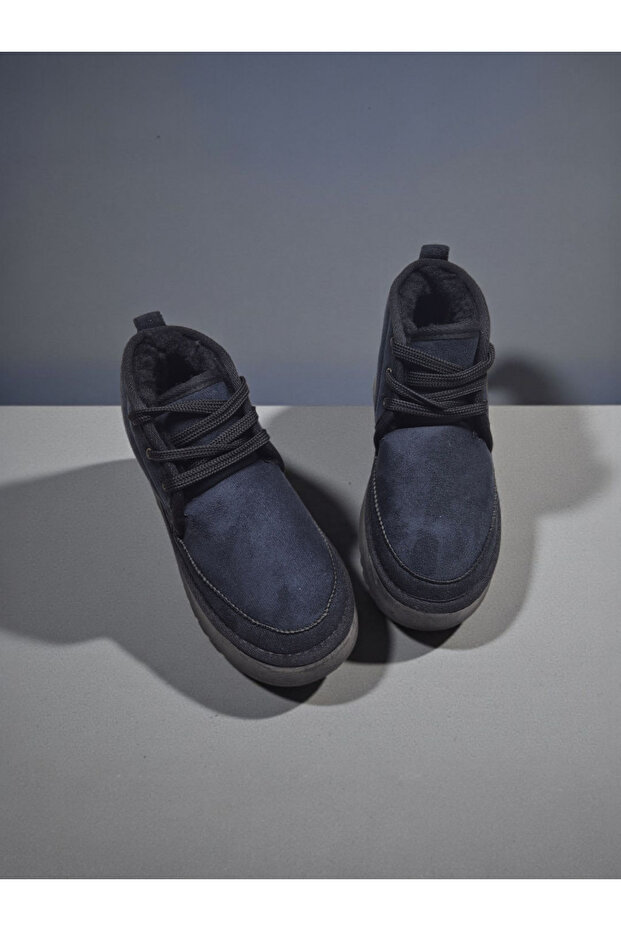 Women's Winter Suede Fur Boots – Thick Sole