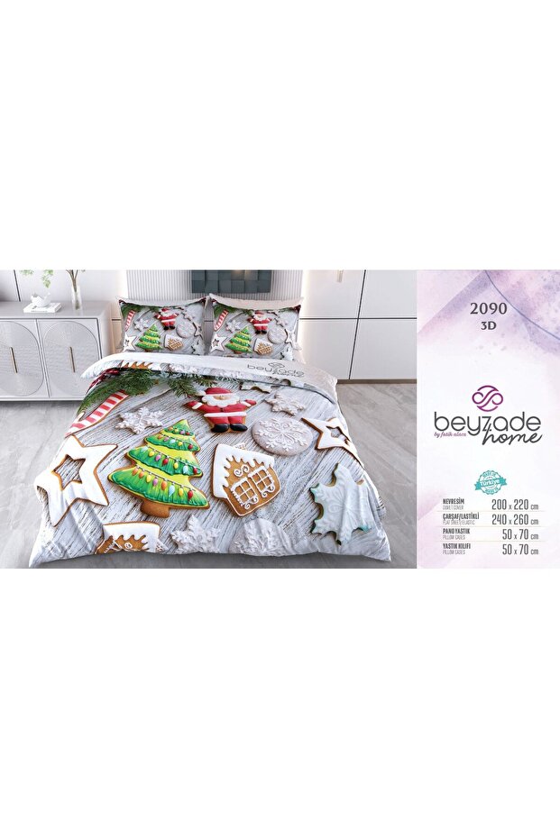 New Year's Bedding Set Christmas Special Series Double Size 2090