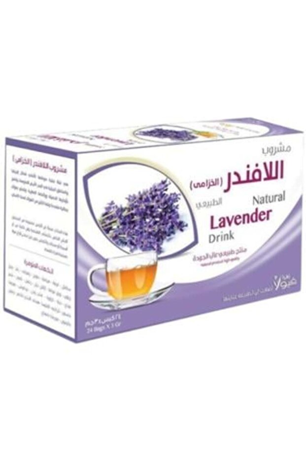 مشروب اللافندر الطبيعي ٢٤ كيس × ٣ غرام