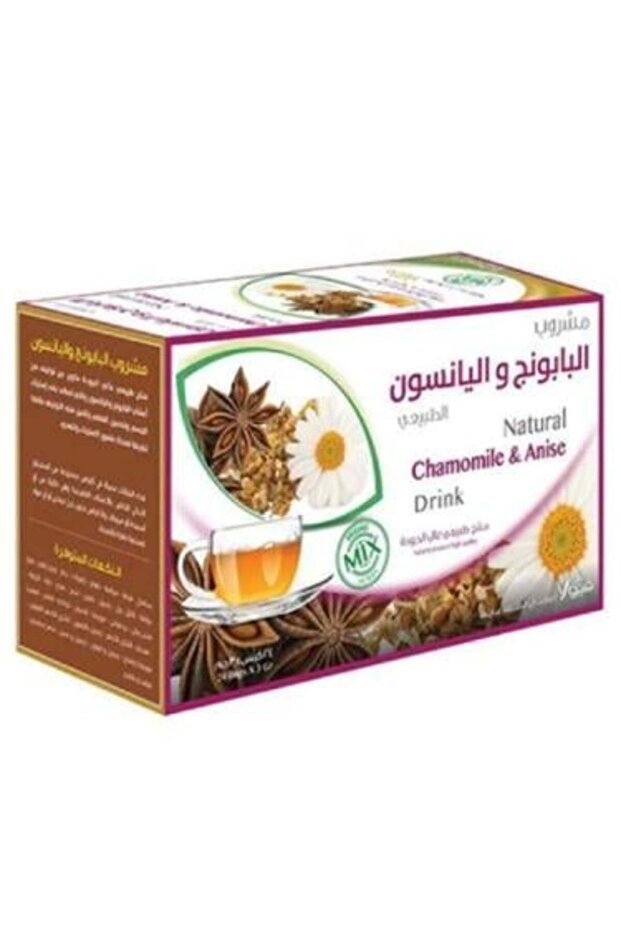 مشروب البابونج واليانسون الطبيعي - 24 كيس × 3 جرام