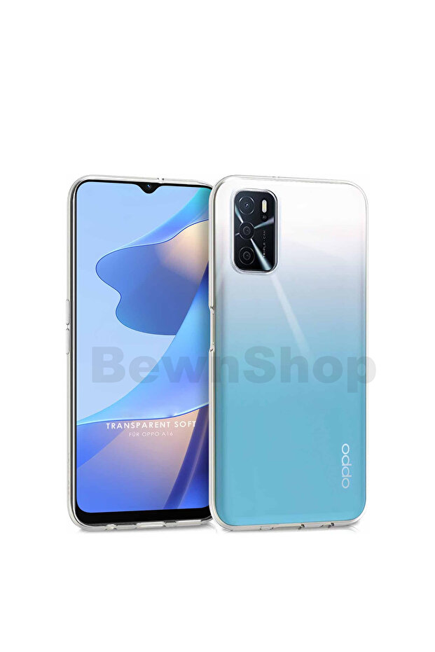 جراب هاتف شفاف متوافق مع أوبو A16 - 1