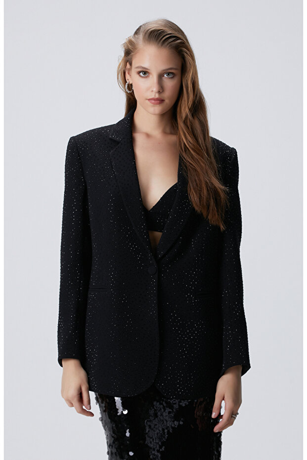 Siyah Abiye Ceket - 4