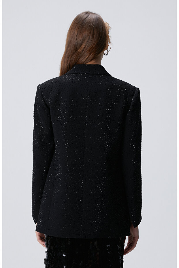 Siyah Abiye Ceket - 5