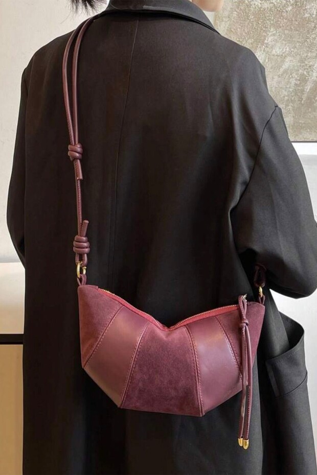 Cherry Croissant Shoulder Bag