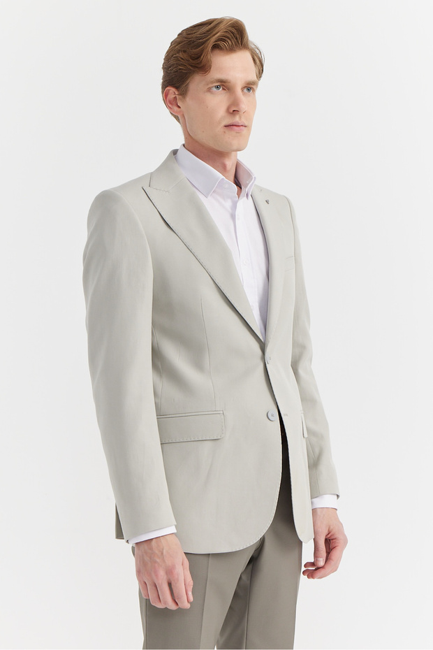 سترة رجالية بياقة على شكل طائر السنونو - 4