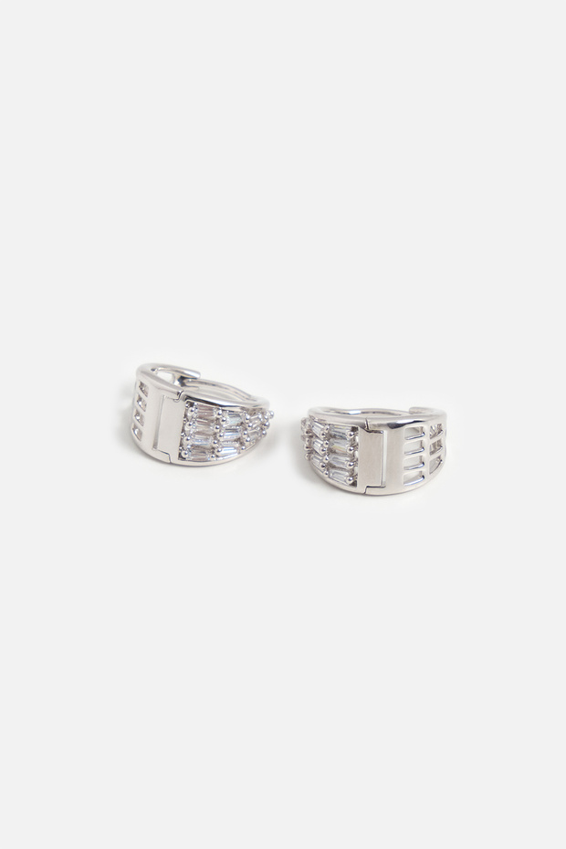 Stone Ring Earring