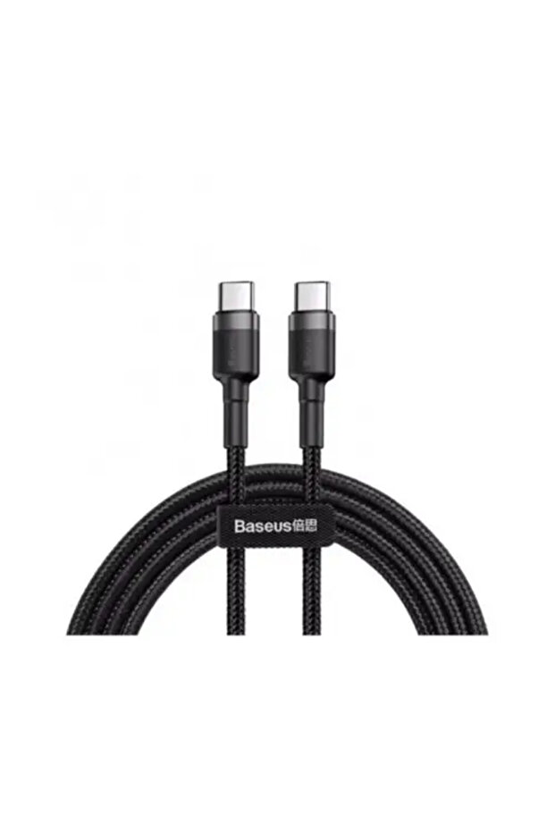 كابل قماش من النوع C إلى النوع C - 1 متر - 1