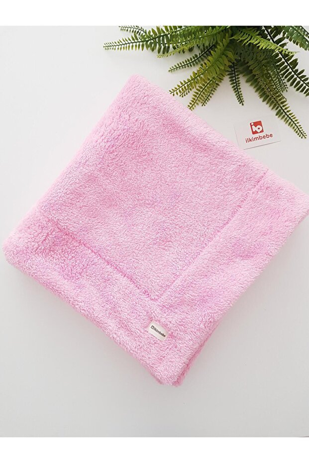 Welsoft Thick Pink Baby Blanket, Double Layer, Newborn Baby Products, Crib