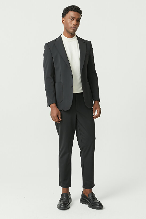 Men's Double Button Classic Cut Jacket - 7
