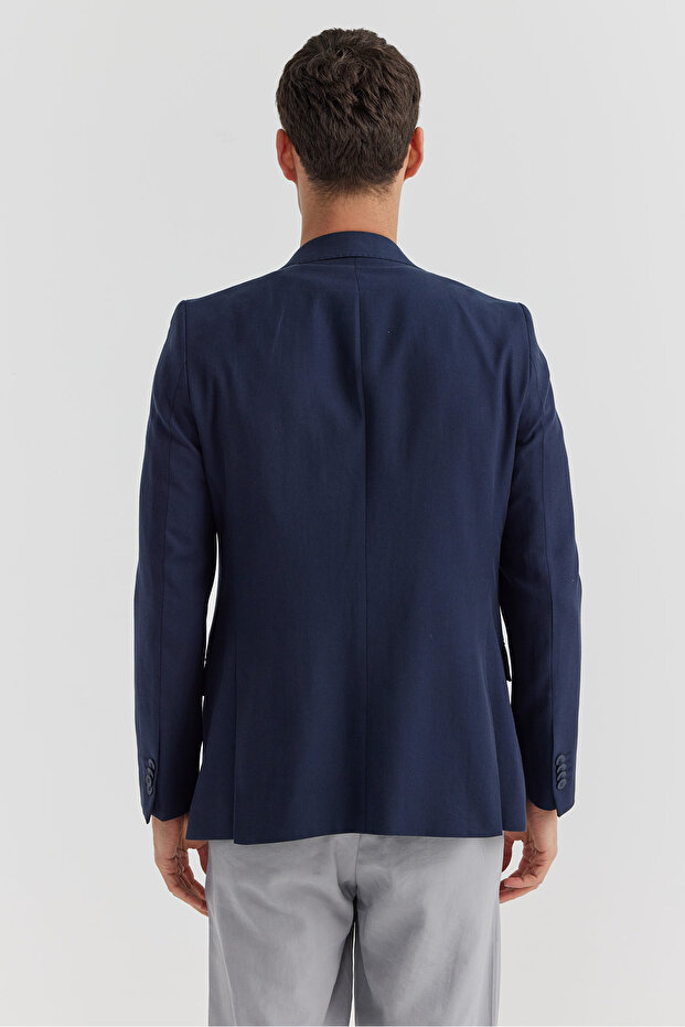 سترة رجالية بياقة على شكل طائر السنونو - 8