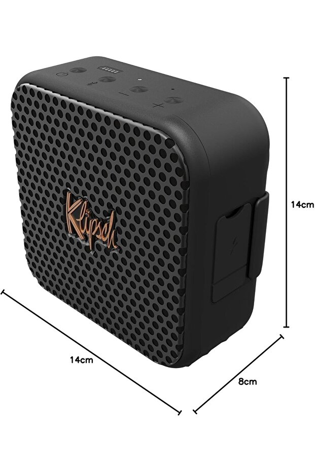 Austin Portable Bluetooth Speaker (Black) - 7