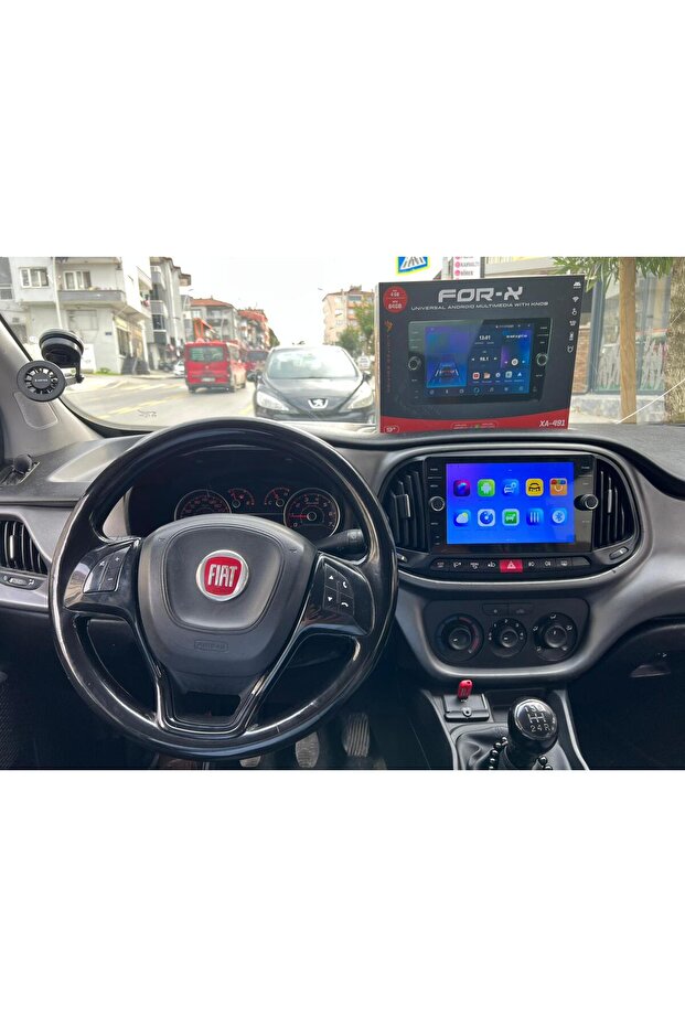 FİAT DOBLO 2015+ ANDROİD MULTİMEDYA CARPLAY TUŞLU YENİ SERİ - 6