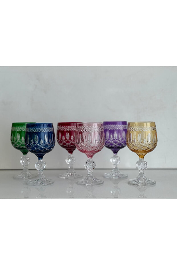 Bohemia crystal coffee glass 150 cc 6 pieces