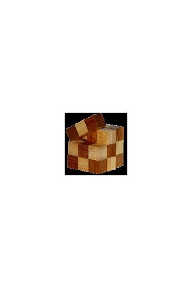 Bamboo Snake Cubes, Mini Puzzle - 1
