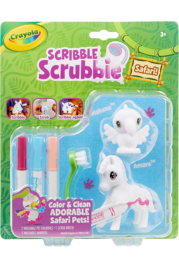 Scribble Scrubbie Safari 2 Count