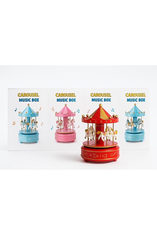 ATLI KARINCA CAROUSEL MUSIC BOX - 1