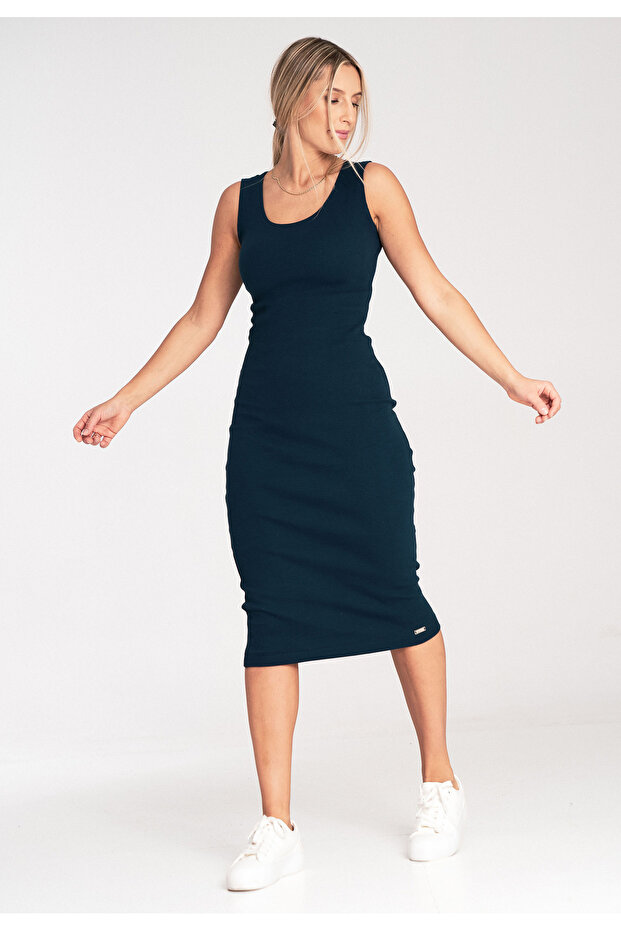 Rochie M1053 Bleumarin S/M - 3