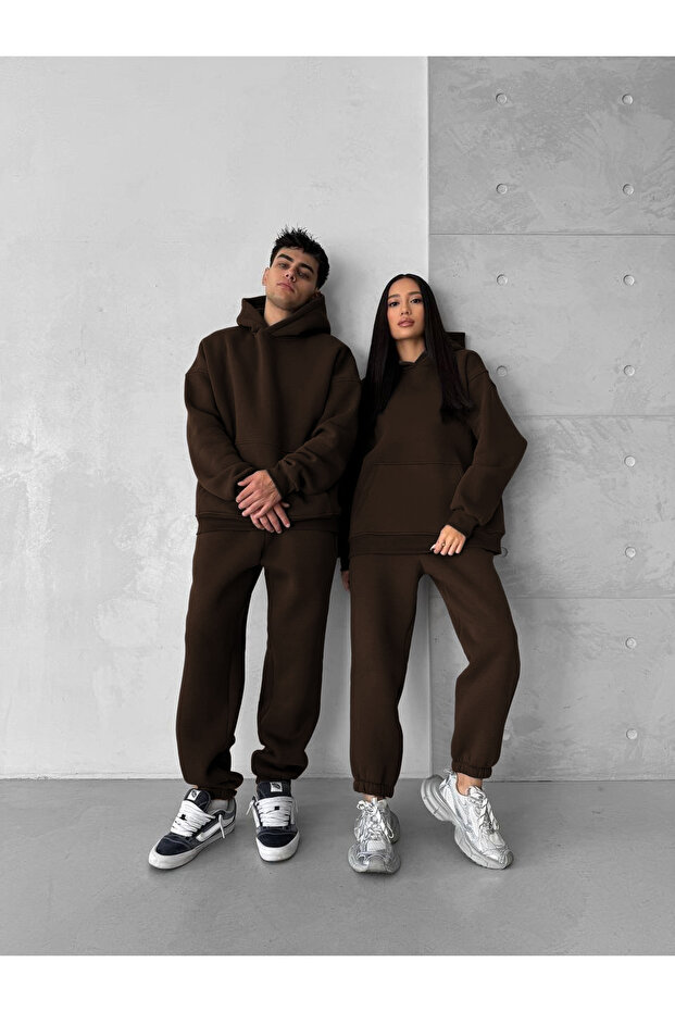 Unisex Oversize Sweatsuits Suitable for Couples (Product 1 Set)