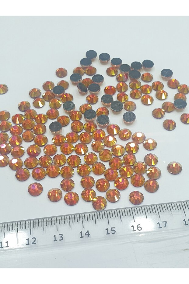 Hotfix Iron-On Stone Ss30 Janjan Gold (100 Gram - 750 Pieces)