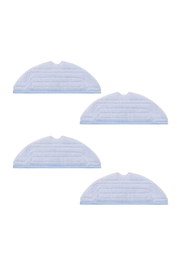 4Pcs Mop Cloth Compatible with Roborock S7+, S7 Max V, S7 Maxv Plus, S7 Max V Ultra, S7 Pro Ultra Robot Vacuum Cleaner
