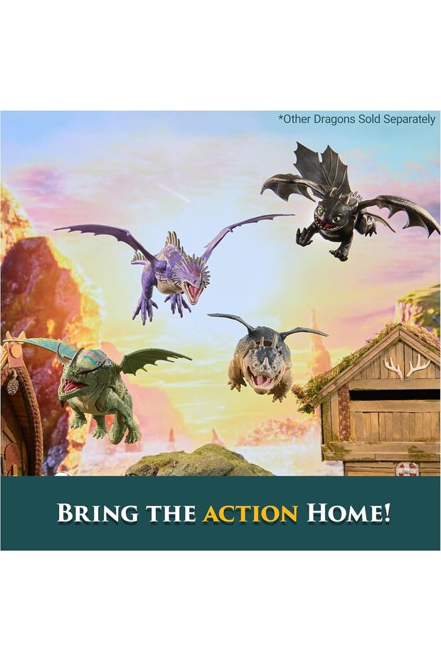 مجسم تنين بلا أسنان - 6