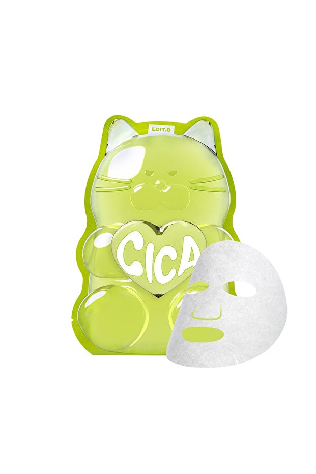Edit.B Waterfull Gummy Mask Cica 5Sheet 25ML 5Ea