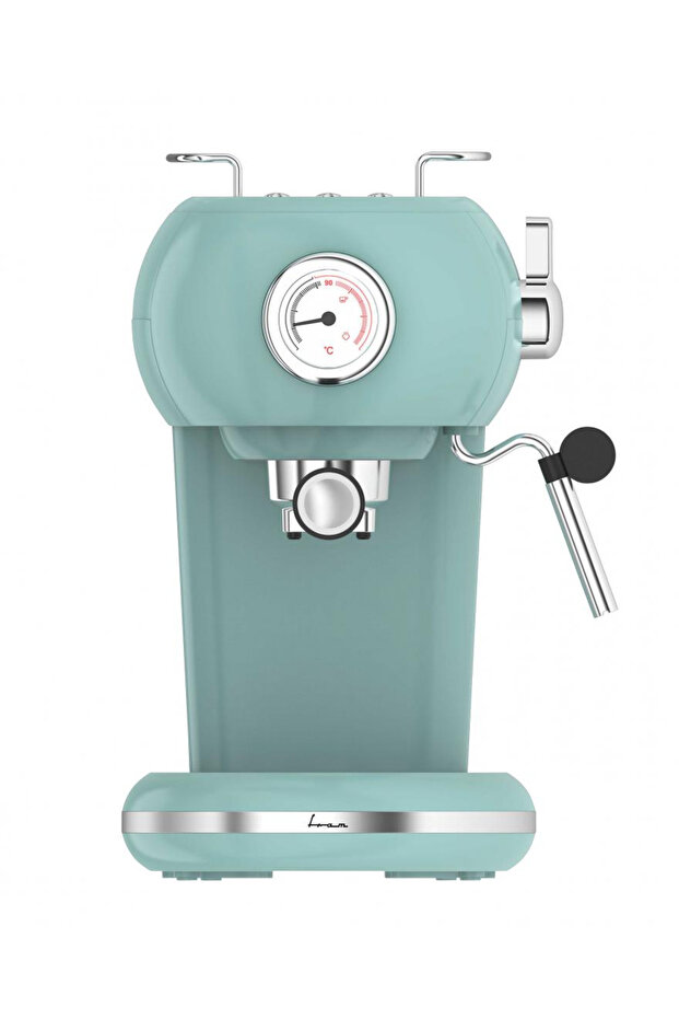 MANUAL ESPRESSO MADE IN FRANCE FEM-D15RGR, 1100 W, 1.2 L TANK, 15 BAR GREEN - 2