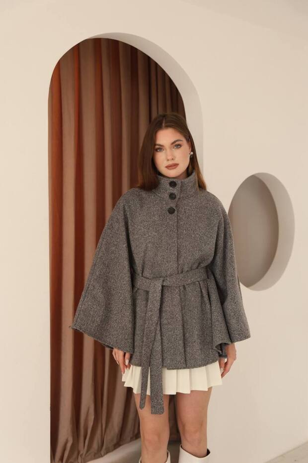 İTHAL KEÇE KUMAŞ PANÇO - 4