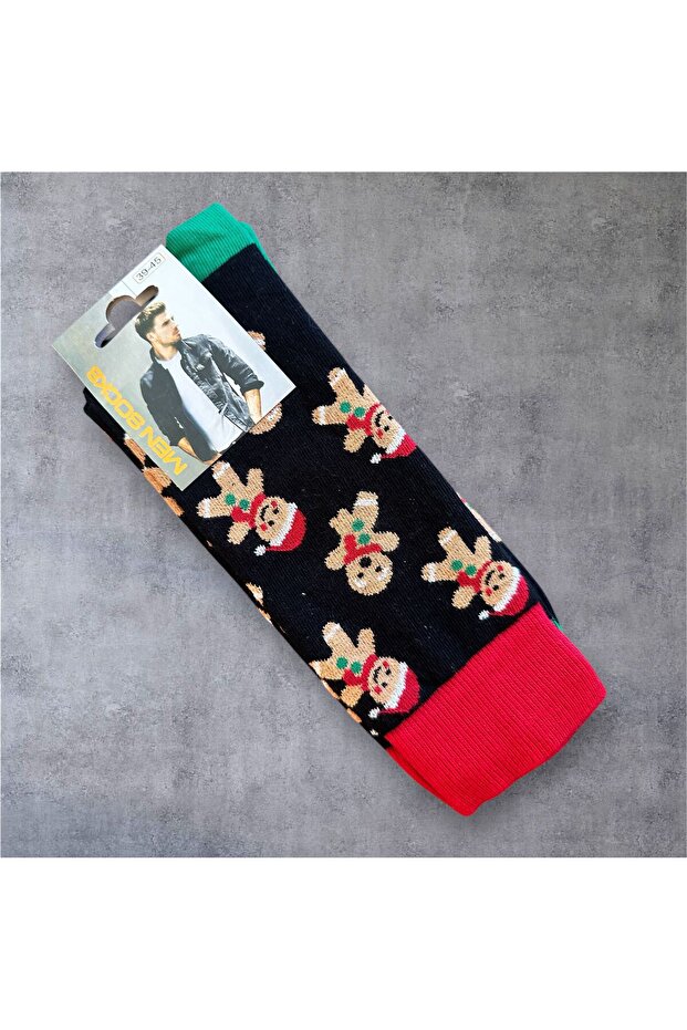 Men's New Year Cookie Socks 39-45