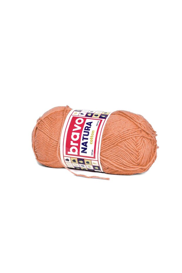 Natura Cotton Salmon 703 Cotton Yarn 100Gr 200m