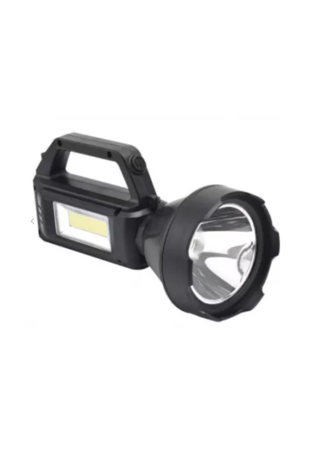 Handheld Flashlight, Side Lighting, Waterproof, Power Bank Function, Impact Resistant
