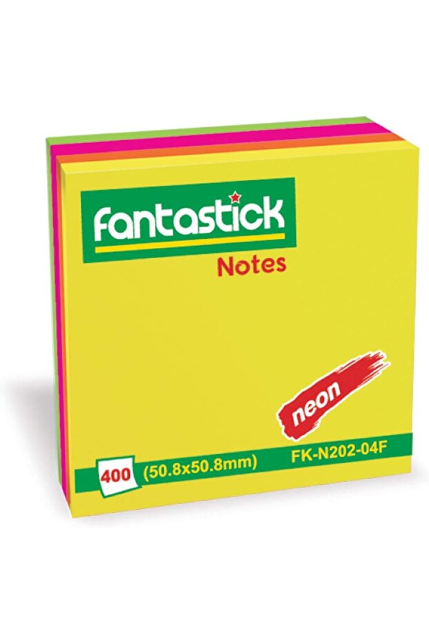 Stick Notes 2x2" 4 Color (12 PCS)