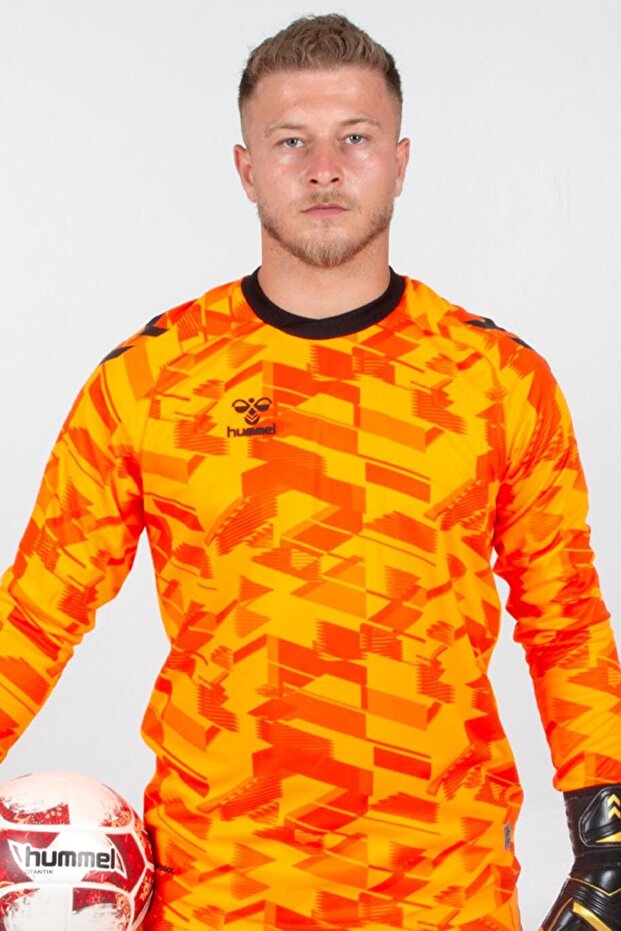 Line Kaleci Tek Üst Forma Neon Turuncu - 6