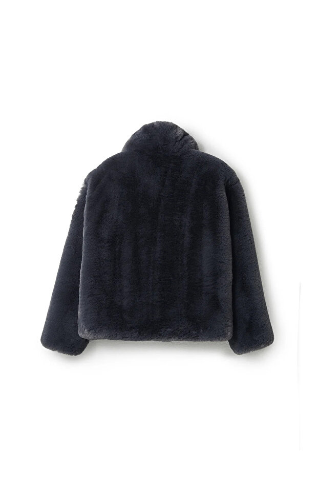 Suni Kürk Ceket - 7
