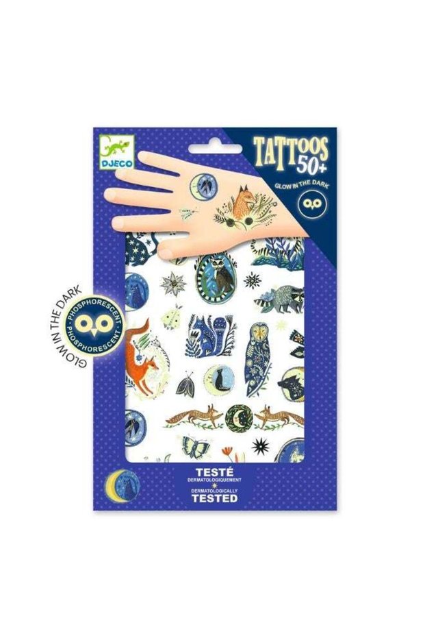 Nighttime Reflections Temporary Tattoos