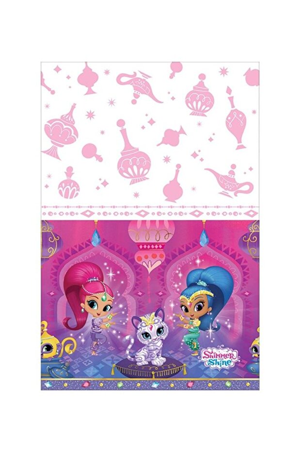 Shimmer And Shine Printed Tablecover Rectangular, Birthday Party Decorations