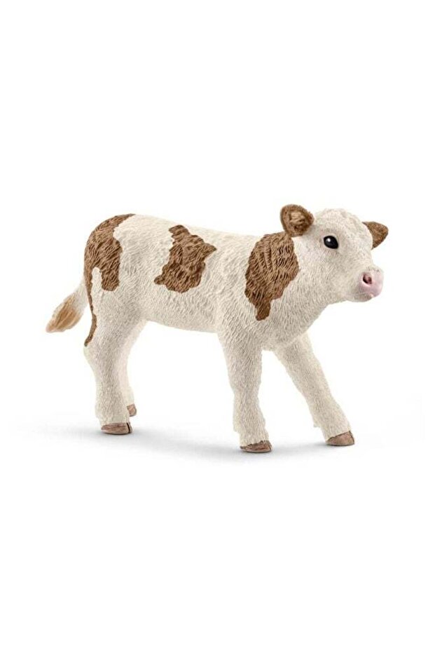 Schleich farm world simmental calf figure