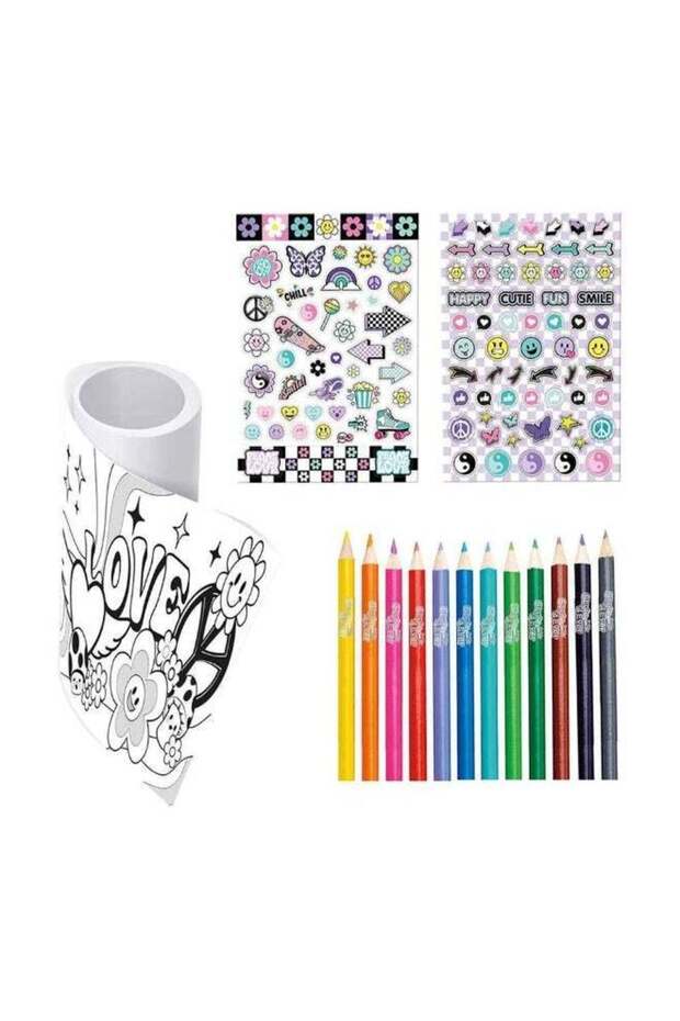 Canal Toys Style 4 Ever Scrapbooking Coloring Roller with Accessories