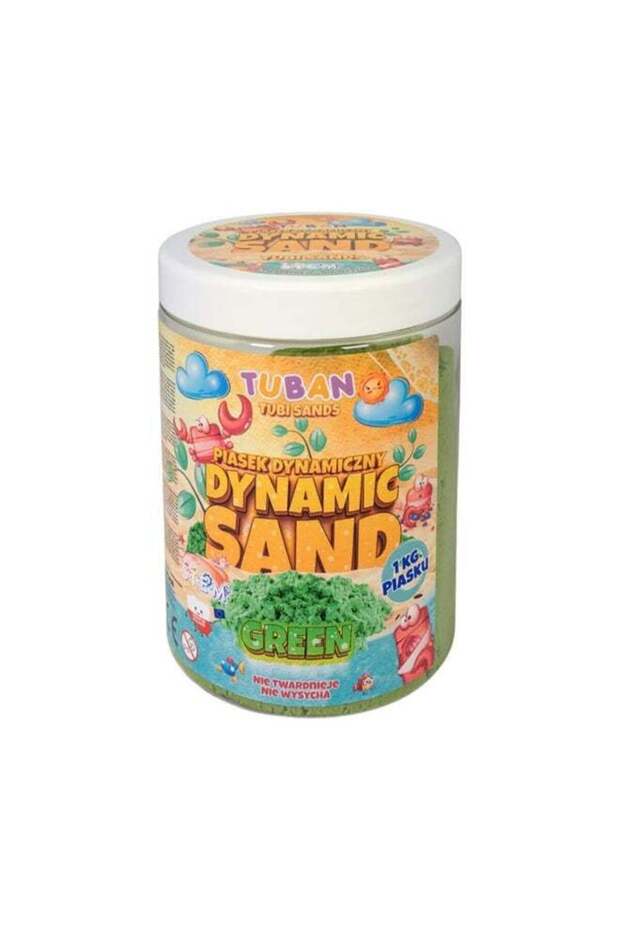 Tuban Dynamic Sand STEM DIY Kit (1 kg, Green)