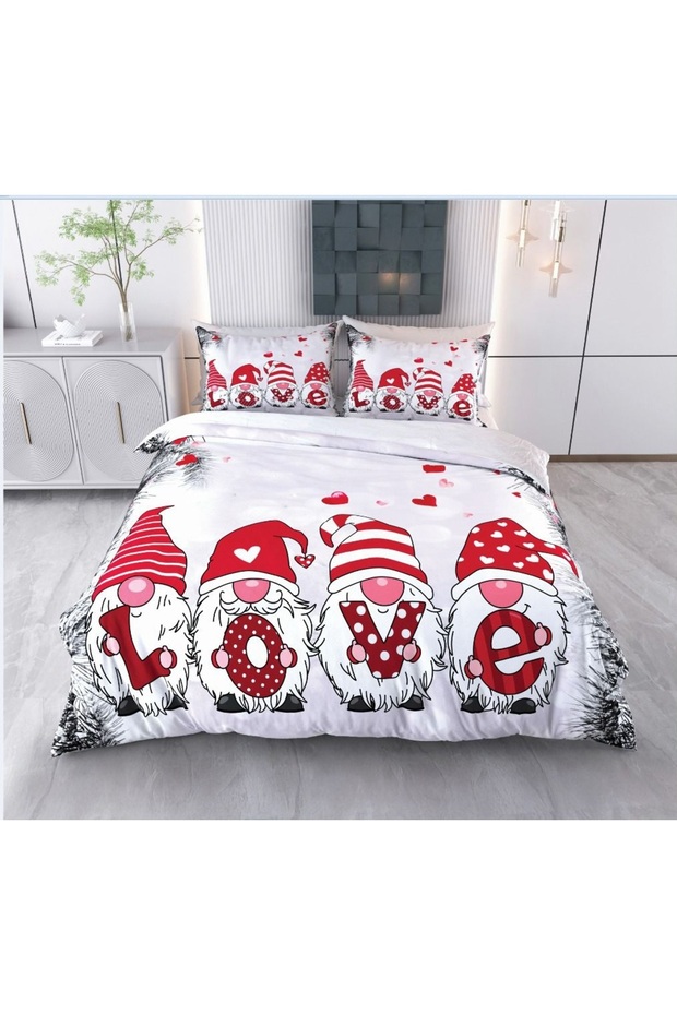 New Year's Bedding Set Christmas Special Series Double Size 2087
